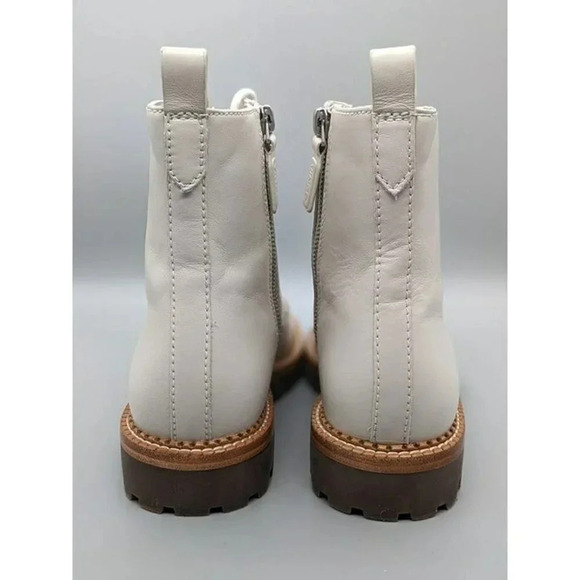 Vince Cabria Lug Womens Water Repellent Combat Boot Opaline Size 6.5 M MSRP $395 - Picture 6 of 8